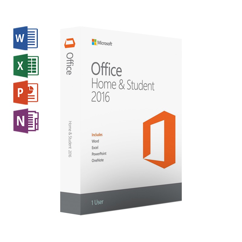 Microsoft office home & student 2016 for mac (digital download)